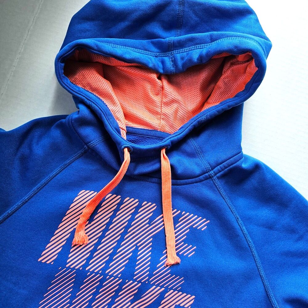 Nike Pullover Hoodie Blue Coral Women's Size XS